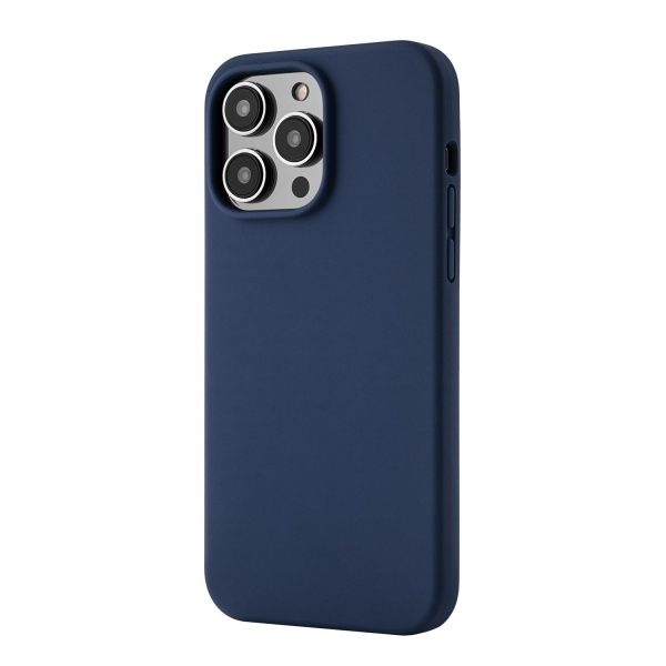 Чехол силиконовый MagSafe Ubear iPhone 14 Pro Max, синий