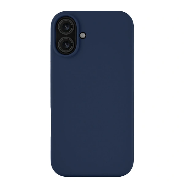 Чехол защитный uBear Touch Mag Case, iPhone 16 Plus, MagSafe, темно-синий
