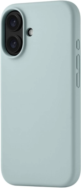 Чехол силиконовый MagSafe uBear  iPhone 16 Plus, холодная мята